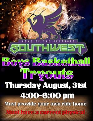 Boys Basketball Tryouts